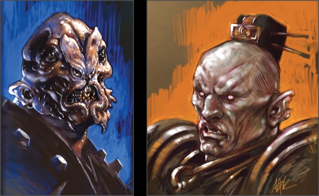 Fantasy Character Roughs
