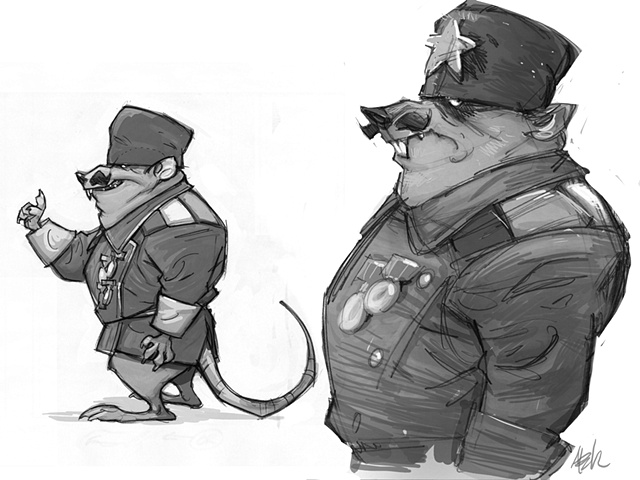 Animation Character Sketch