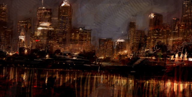 Cityscape Rough Color Comp