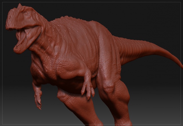 Rajasaurus Zbrush
