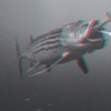 Xiphactinus anaglyph