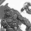 Lizard Monster Concept sketches
