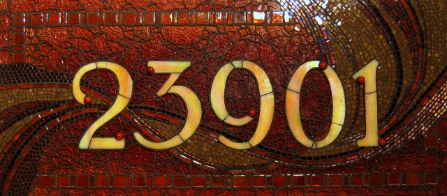 '23901'   Custom  Address Plaque