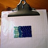 Working with Fiberglass Mosaic Mesh - 6