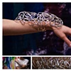 silver lobster tail cuff bracelet