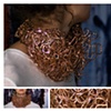 crazed wire neckpiece