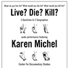 Poster for a lecture