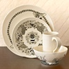 Ivory Bee Plate Set