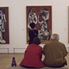 Rabbit loved the Picasso Museum.