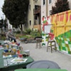 Garden Shed Mural