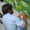 Garden Shed Mural