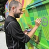 Garden Shed Mural