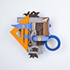 Golem #60; cuckoo clock with tools
