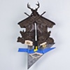 Golem #18; cuckoo clock with tools