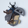 Frankenstein's Monster #27; cuckoo clocks with tools