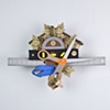 Golem #44; cuckoo clock with tools