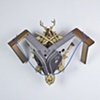 Golem #23; cuckoo clock with tools