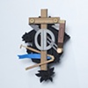 Golem #4; cuckoo clock with tools