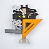 Golem #59; cuckoo clock with tools