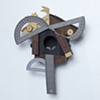 Frankenstein's Monster #18; cuckoo clock and birdhouses with tools