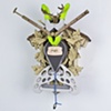 Golem #21; cuckoo clock with tools