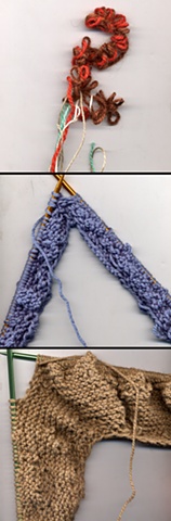 Learning Process I: Blind Knitting