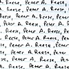 Name Written 8,783 Times (Consecutively)