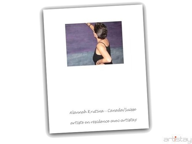 Alannah Krutina - artist in residence