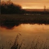 Valley Marsh at Dusk - Study