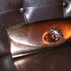 Copper Purse/ Silver Flower