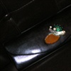 Black/ Green and Pearl Clutch