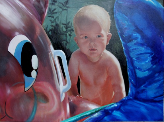 Portrait of my Daughter age 1.