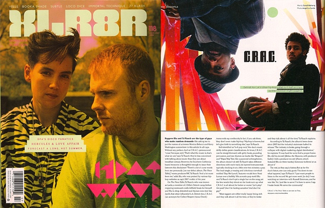 XLR8R Magazine.