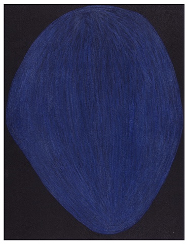 Head-shaped blue