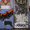 Boston Terrier tiled @ Mutate Britain 'One Foot in the Grove'.