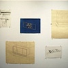 Title Wall 
(detail) of 5 drawings