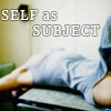 Self as Subject
