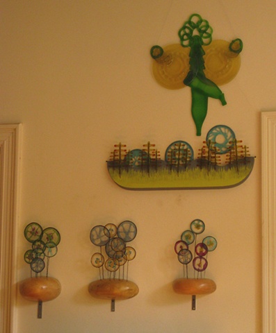 in our dining room, 2010.