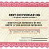 Best Conversation Award