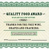Quality Food Award
