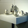Interior shot of thesis show