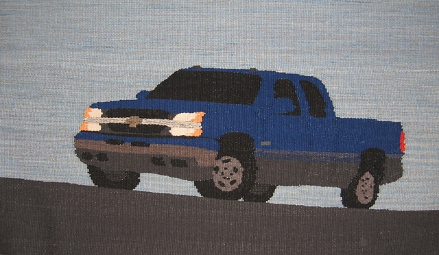 2005 blue Chevy Silverado