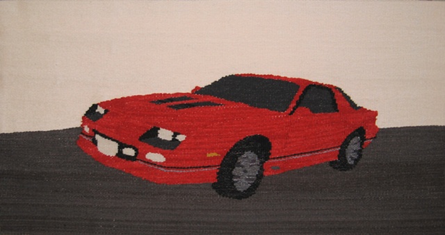 1985 red Chevy Iroc Z Camaro