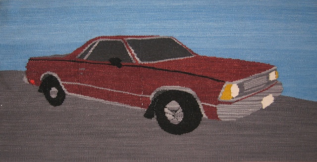 1981 maroon Chevy Elcamino