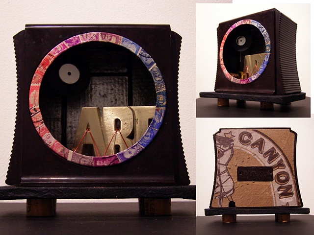 mixed media sculpture