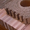 gluing cardboard table insert