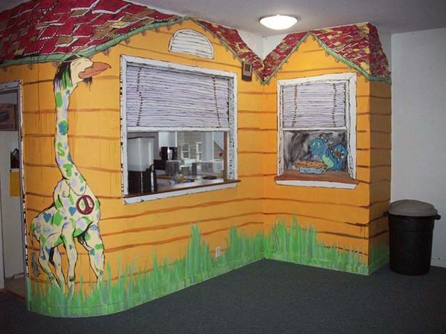 The Roost Mural