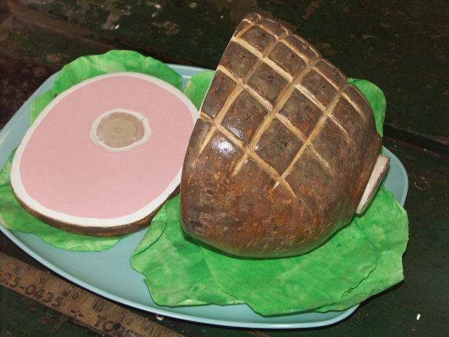 Ham (rear view)