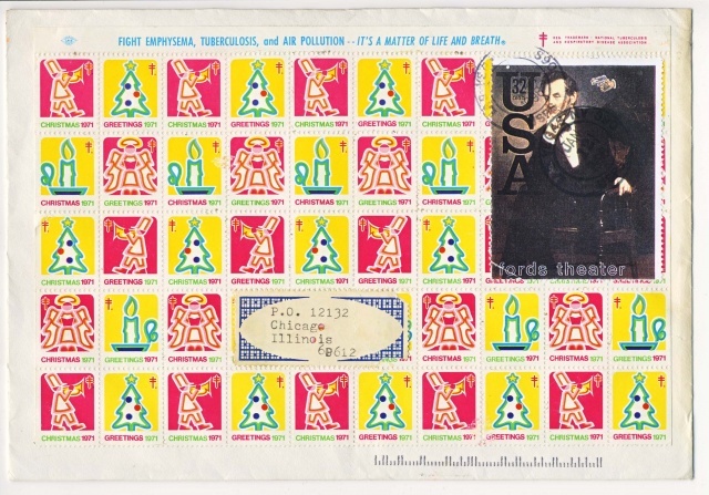 Ford's Theatre envelope