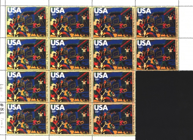 Depredation of the Mails sheet